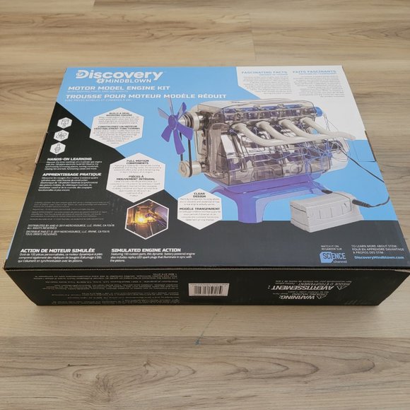 DISCOVERY MindBlown DIY Model Engine Kit - mechanic assembly construction, new - Picture 7 of 7